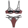Three Point Bra Lace Thong