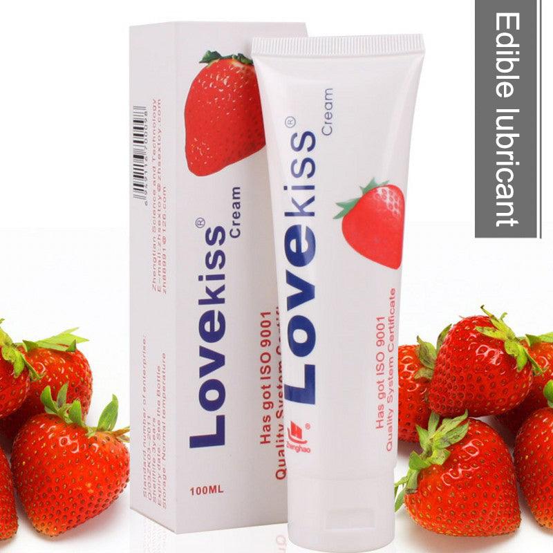 Love Kiss Edible Fruit-Flavored Lubricant – Grape Oral Massage Gel for Male and Female Intimacy, 25ml - Passion Pulse Adult
