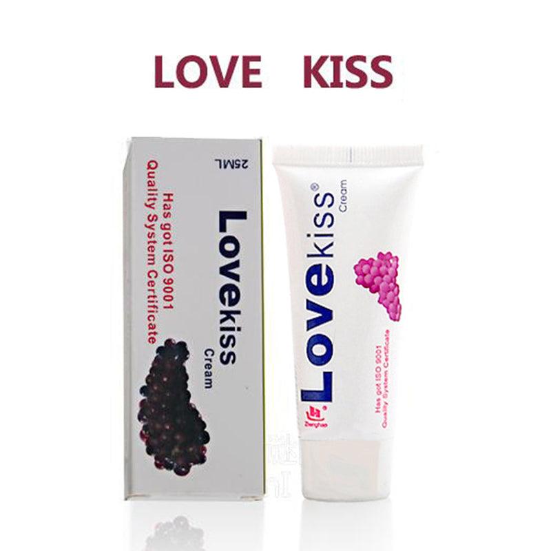 Love Kiss Edible Fruit-Flavored Lubricant – Grape Oral Massage Gel for Male and Female Intimacy, 25ml - Passion Pulse Adult