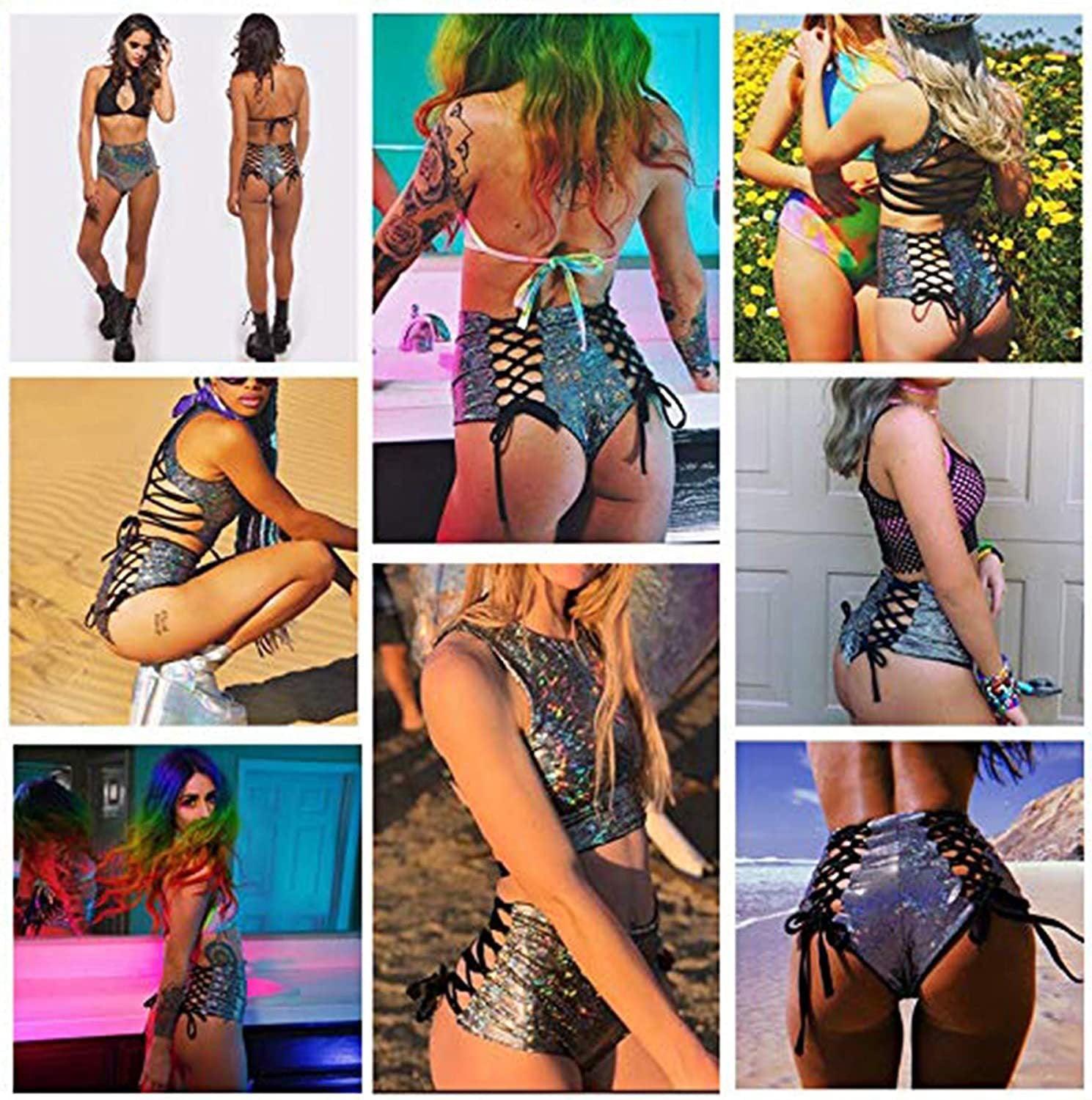 Fashionable Colorful Cosplay-Nightclub Stage Outfit - Passion Pulse Adult
