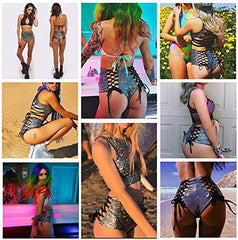 Fashionable Colorful Cosplay-Nightclub Stage Outfit - Passion Pulse Adult