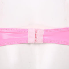 Wet Look Patent Leather Bralette | Sexy Clubwear - Passion Pulse Adult