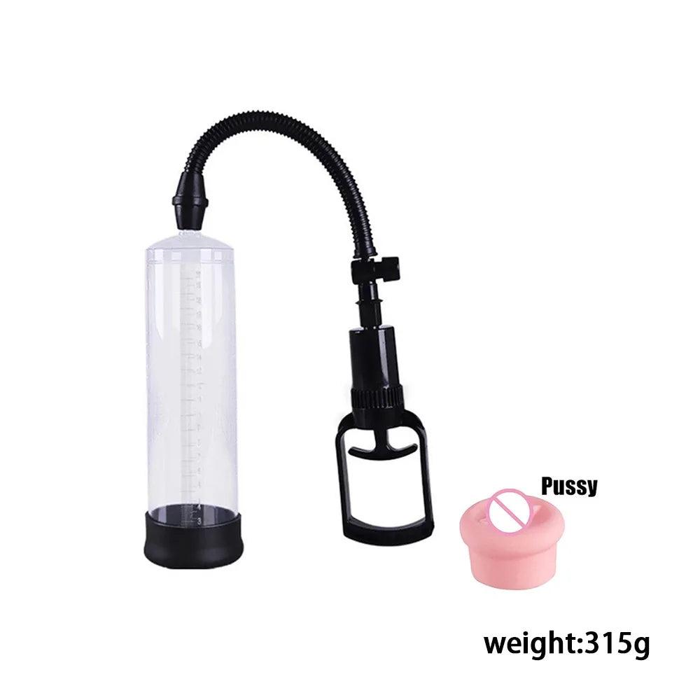 Penis Pump Vacuum – Male Enhancement & Erection Trainer for Men - Passion Pulse Adult