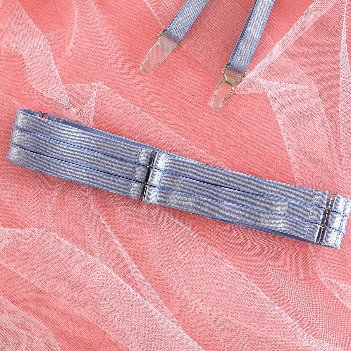 Sexy Lace 4-Piece Lingerie Set | Luxury Fit - Passion Pulse Adult