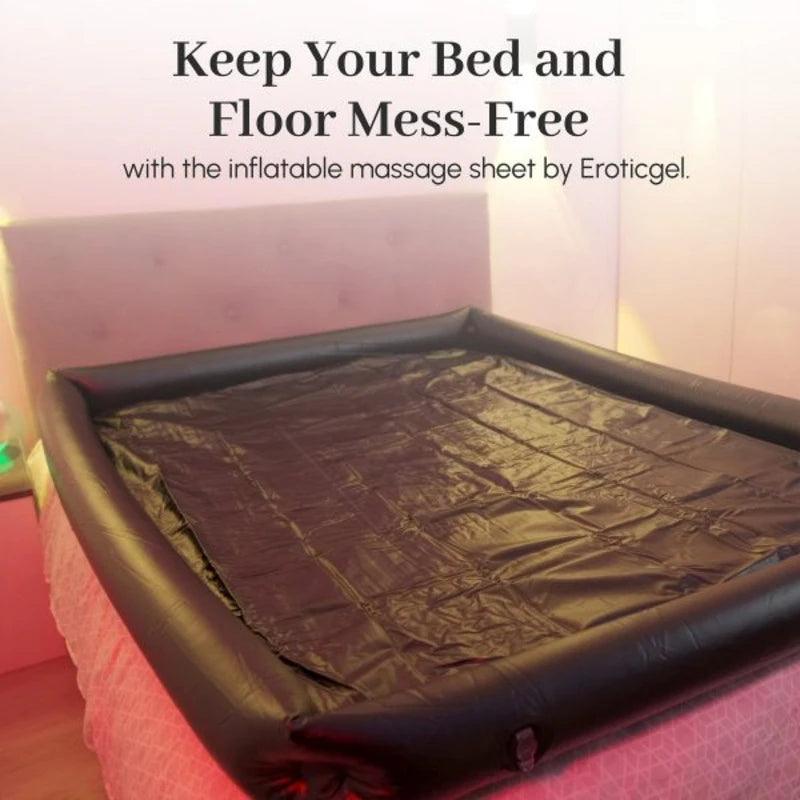 Inflatable Waterproof Massage Mattress – Wet Play & Intimate Accessories for Couples - Passion Pulse Adult