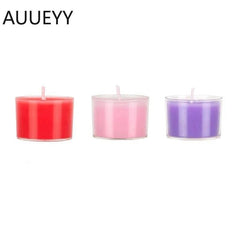 Low-Temperature Drip Wax Massage Candle – Sensual BDSM Erotic Play Candle for Couples - Passion Pulse Adult