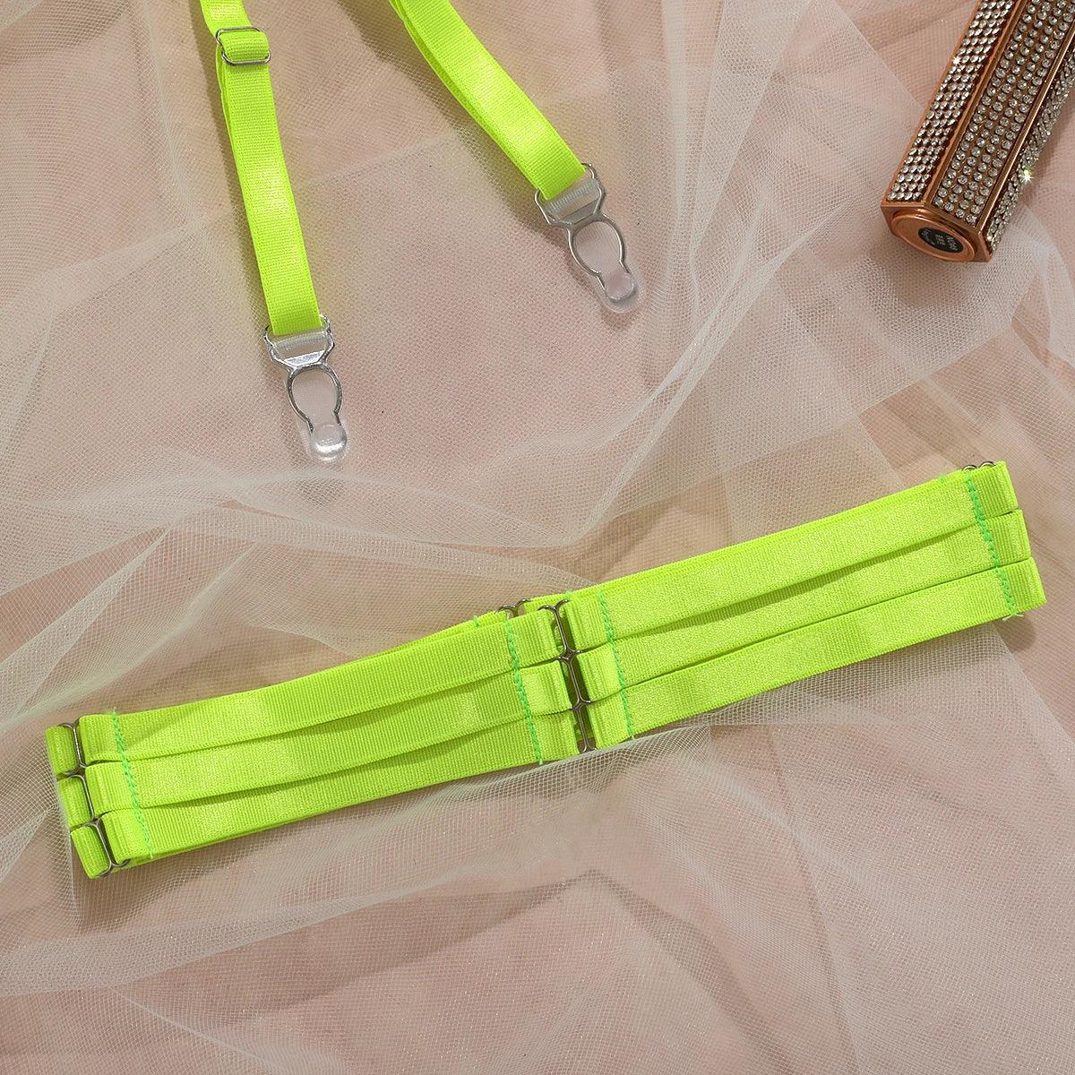 Sexy Lace 4-Piece Lingerie Set | Luxury Fit - Passion Pulse Adult