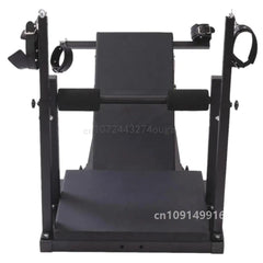 BDSM Adjustable Split-Leg Chair with Restraints – Carbon Steel Bondage Furniture for Couples Roleplay and Fetish Play - Passion Pulse Adult