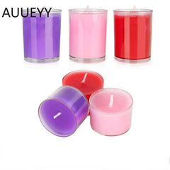 Low-Temperature Drip Wax Massage Candle – Sensual BDSM Erotic Play Candle for Couples - Passion Pulse Adult