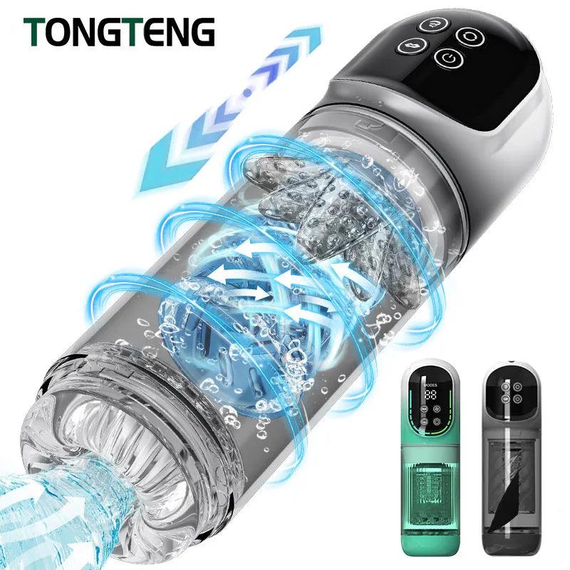 Automatic Thrusting & Rotating Male Masturbator - Passion Pulse Adult