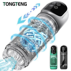 Automatic Thrusting & Rotating Male Masturbator - Passion Pulse Adult