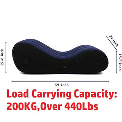 Portable Inflatable Sofa – Multi-Functional Love Cushion for Adults - Passion Pulse Adult