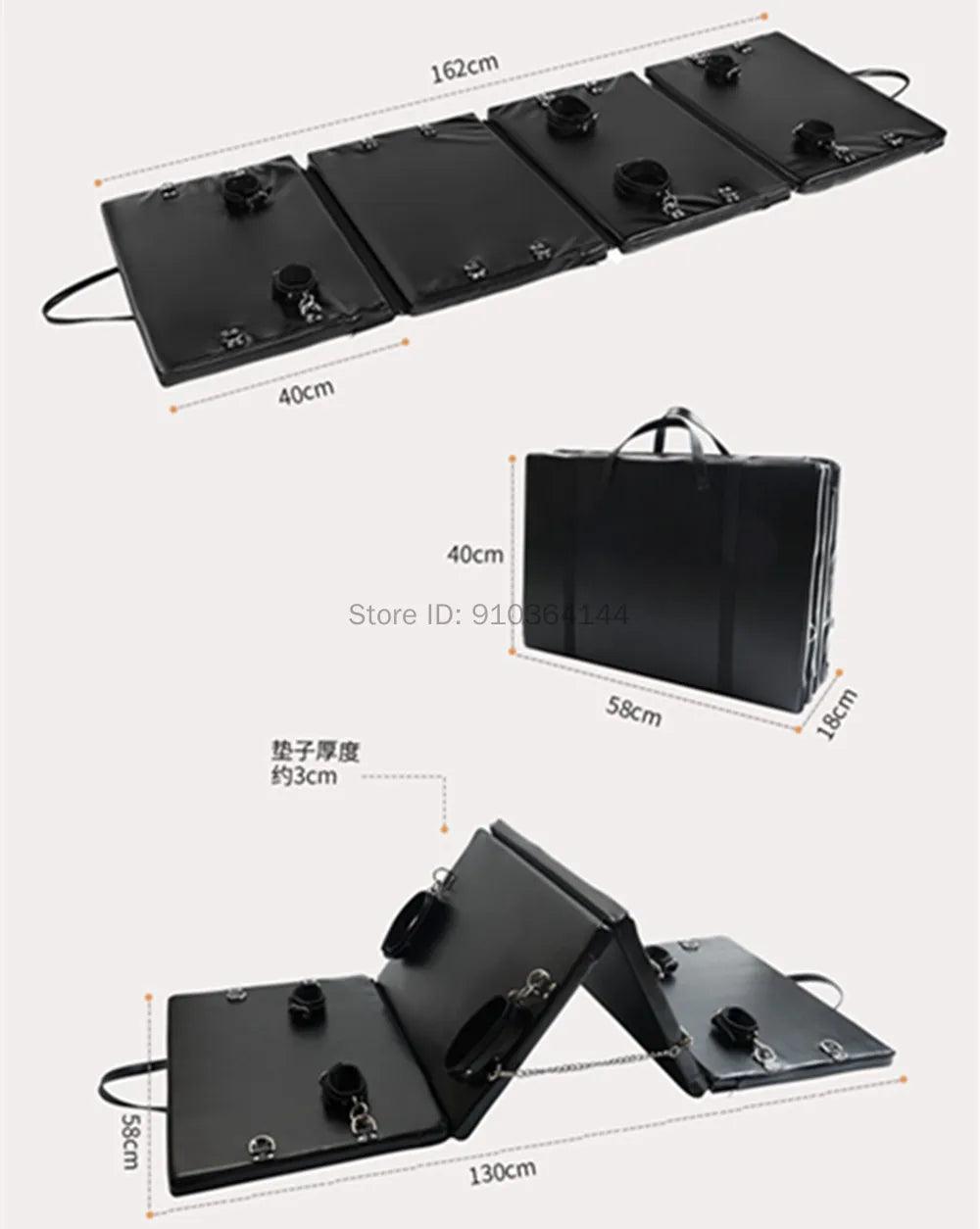 Portable Bondage Furniture – Erotic Bed & Outdoor Camping Mat for Couples - Passion Pulse Adult