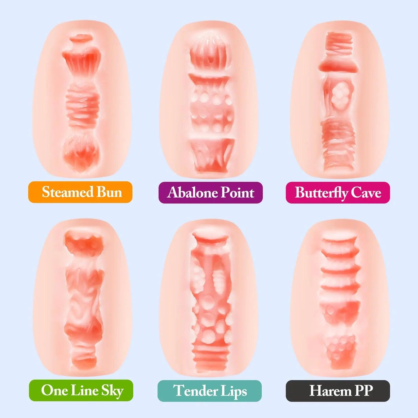 Mini Portable Masturbation Egg – Soft Beginner Penis Massager for Men - Passion Pulse Adult