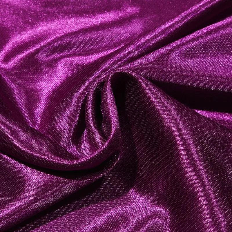 Plus Size Satin Lace Nightgown - V-Neck Sleeveless Sleepwear - Passion Pulse Adult