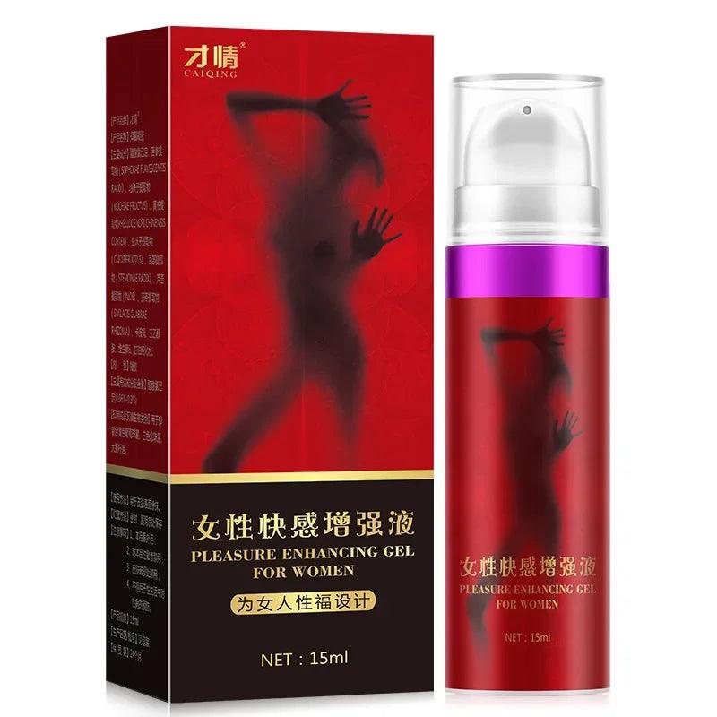 Female Orgasm Enhancing Gel – Libido Stimulator and Climax Intensifier, Tightening Aphrodisiac Oil, 15ml - Passion Pulse Adult