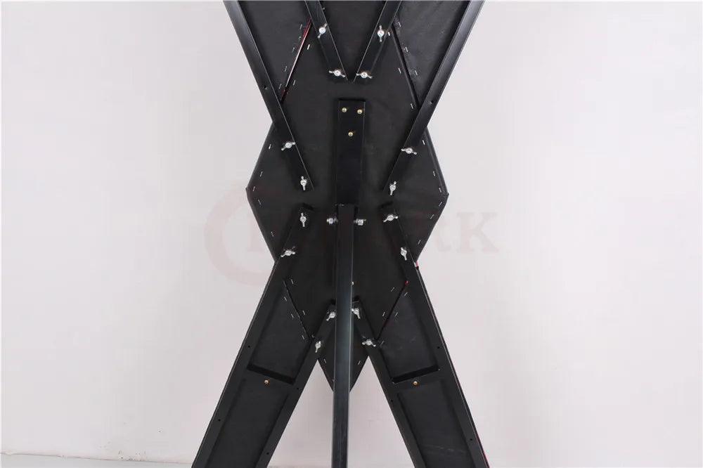 Heavy-Duty X-Shaped BDSM Bondage Frame | Adjustable Restraint Rack for Couples | Erotic Sex Furniture for Adult Games - Passion Pulse Adult