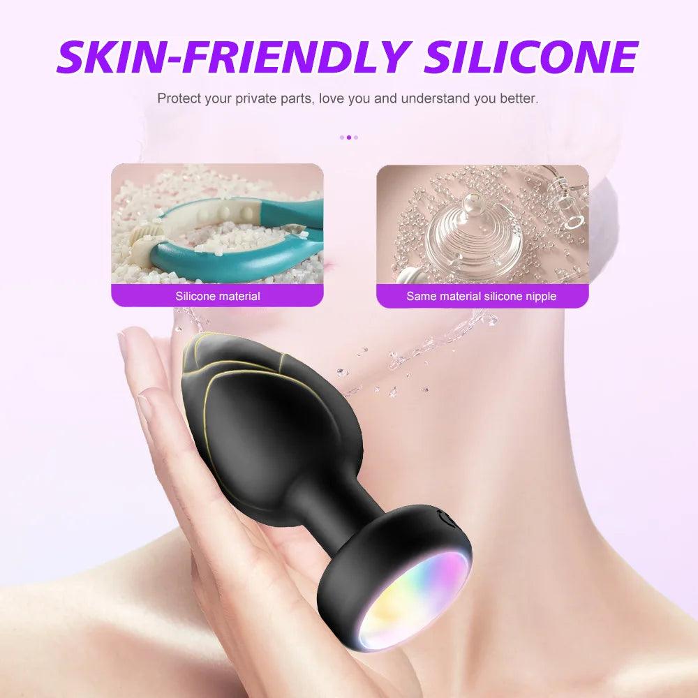 Wireless Remote-Controlled Anal Plug – 10-Speed Vibrating Prostate Massager - Passion Pulse Adult