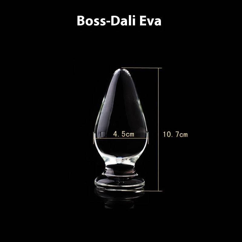 Glass Crystal Butt Plug - Passion Pulse Adult