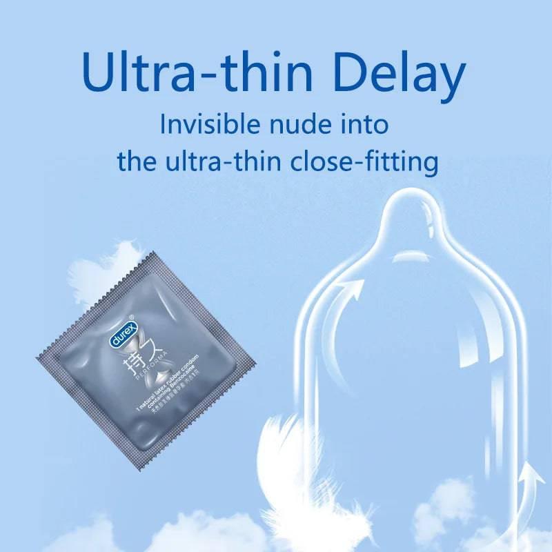 Durex Performa 3-in-1 Condoms - Passion Pulse Adult