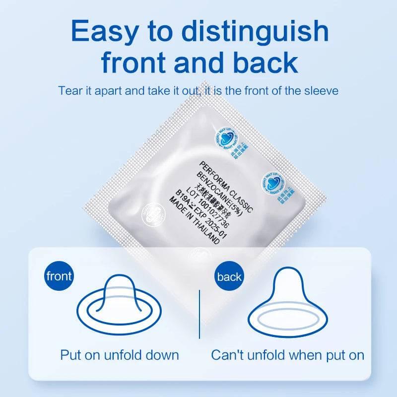 Durex Performa 3-in-1 Condoms - Passion Pulse Adult