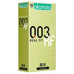 Okamoto Zero Zero Three Real Fit 0.03mm Condoms – Ultra-Thin, Natural Fit for Enhanced Comfort - Passion Pulse Adult