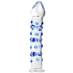 17cm Glass Dildo - Versatile Prostate & Vaginal Massager - Passion Pulse Adult