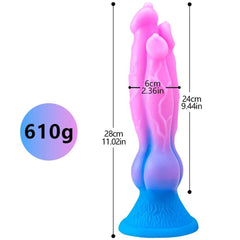 Soft Dildo Animal Monster Dildo G-Spot Orgasm Lesbian Sex Toy With Strong Suction Cup Female Masturbator For Men Sex shop - Passion Pulse Adult