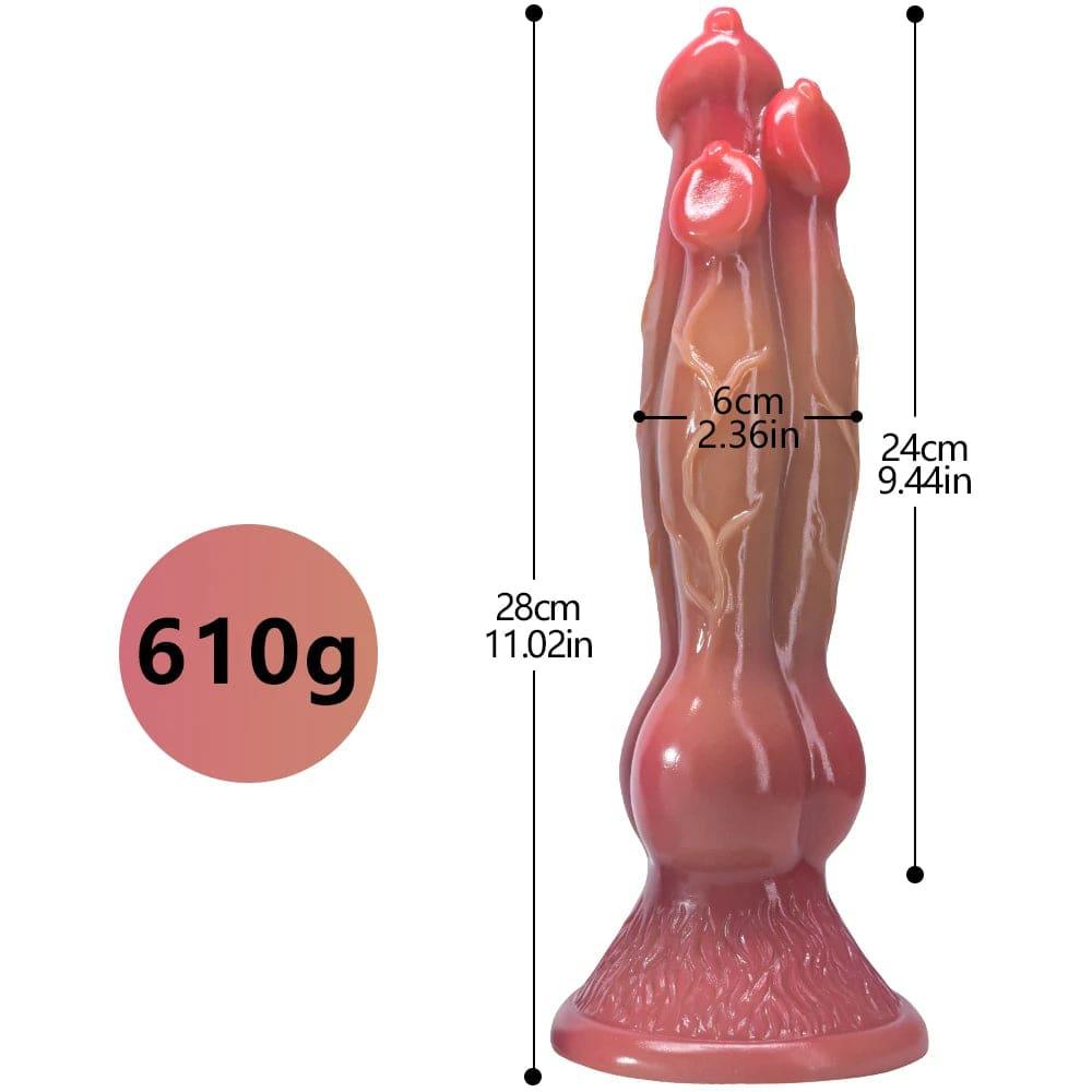 Soft Dildo Animal Monster Dildo G-Spot Orgasm Lesbian Sex Toy With Strong Suction Cup Female Masturbator For Men Sex shop - Passion Pulse Adult