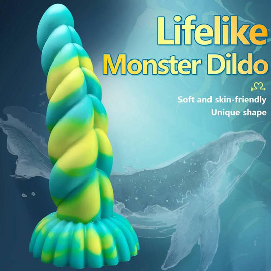 Soft Dildo Animal Monster Dildo G-Spot Orgasm Lesbian Sex Toy With Strong Suction Cup Female Masturbator For Men Sex shop - Passion Pulse Adult