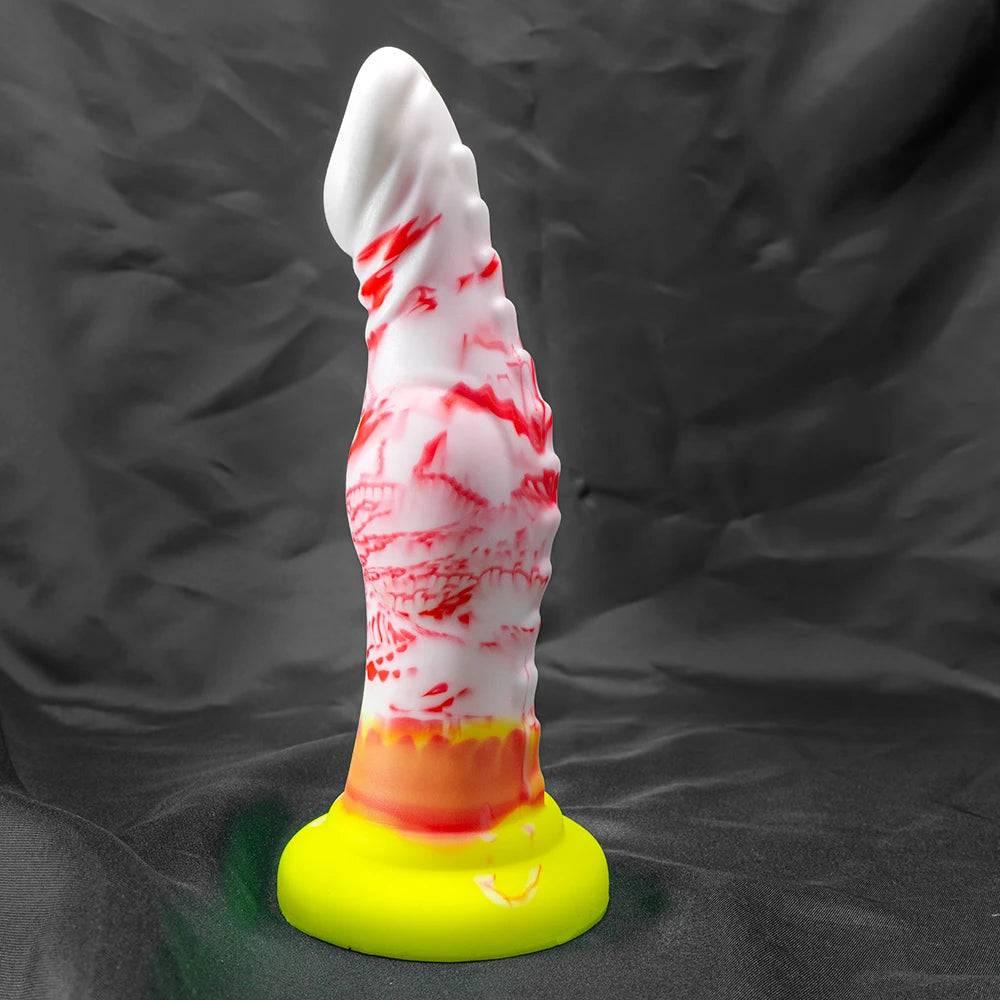 Soft Dildo Animal Monster Dildo G-Spot Orgasm Lesbian Sex Toy With Strong Suction Cup Female Masturbator For Men Sex shop - Passion Pulse Adult