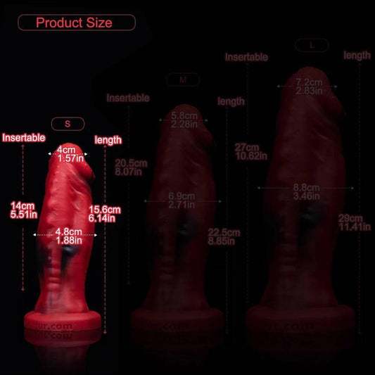 Giant Thick Dildo with Suction Cup - Ultimate Pleasure for Women - Passion Pulse Adult
