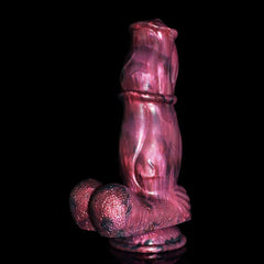 8.27" Wolf Dildo with 4 Knots - Realistic Design for Ultimate Stimulation - Passion Pulse Adult