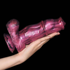 8.27" Wolf Dildo with 4 Knots - Realistic Design for Ultimate Stimulation - Passion Pulse Adult