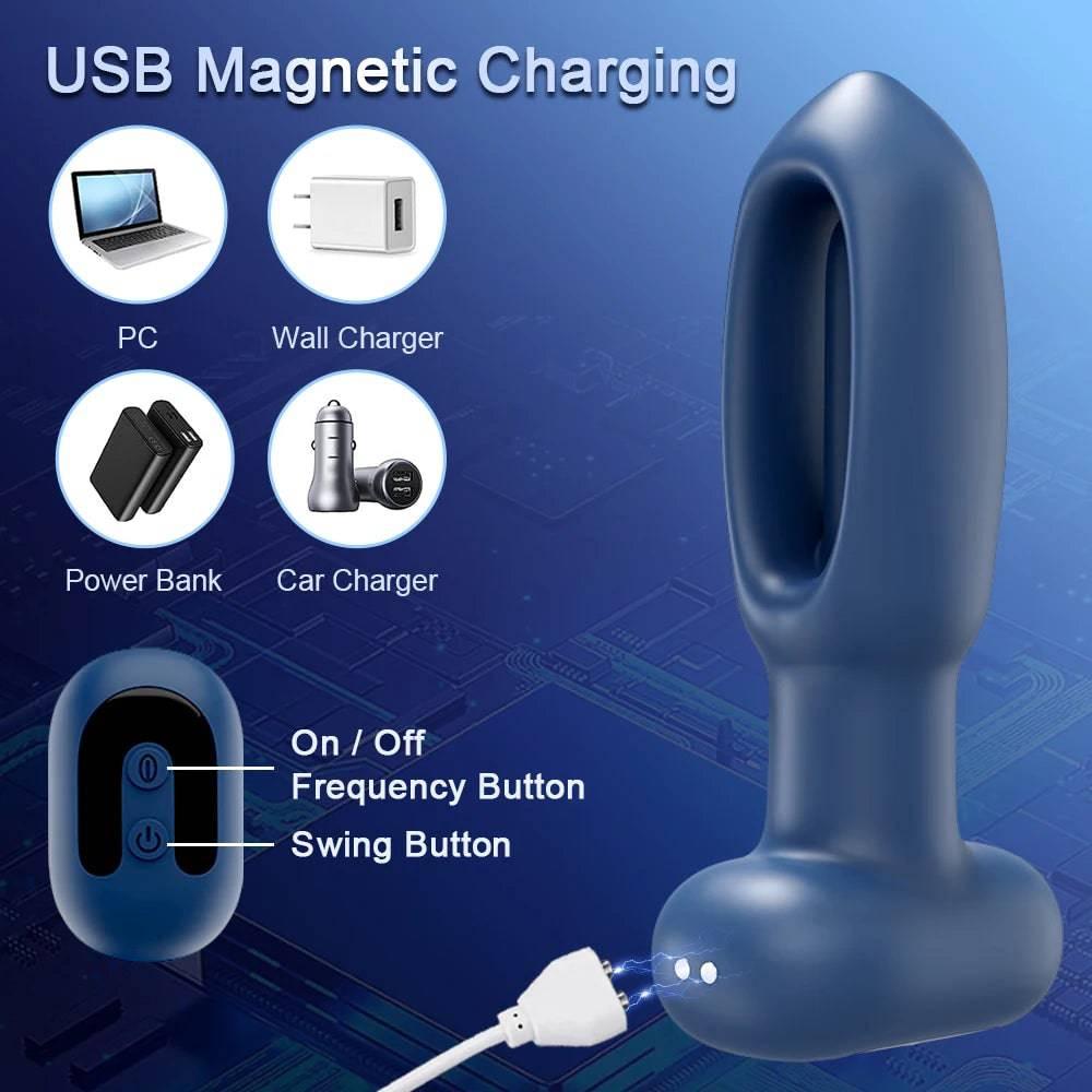 APP Remote Control Prostate Massager Vibrator - Passion Pulse Adult