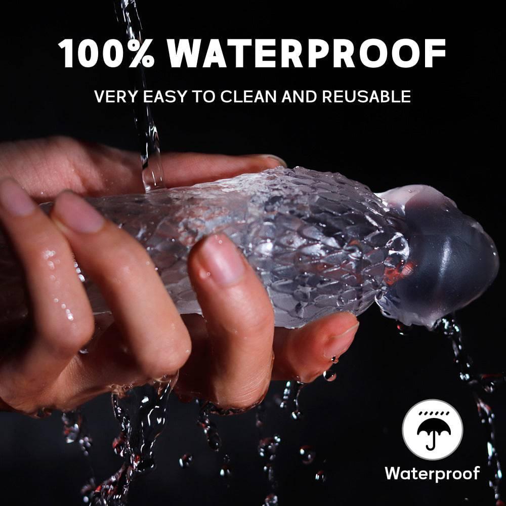 Long and Thick Dragon Sleeve - Passion Pulse Adult