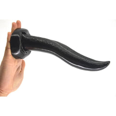 Tongue Suck Dildo & Anal Butt Plug | Realistic Penis for Women | G-Spot & Vaginal Stimulation Masturbator | Adult Sex Product - Passion Pulse Adult