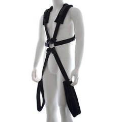 Double Shoulder Strap Assisted Swing Bondage Straps - Passion Pulse Adult