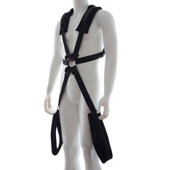 Double Shoulder Strap Assisted Swing Bondage Straps - Passion Pulse Adult