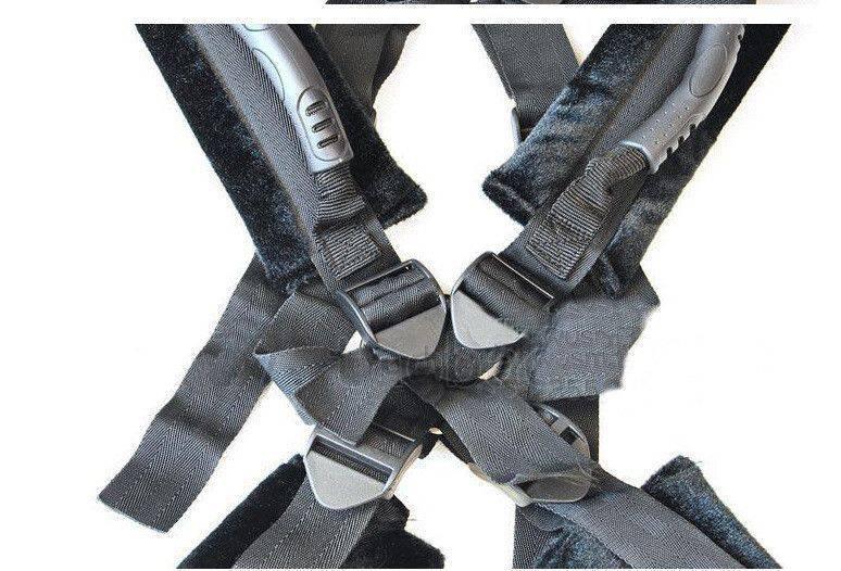 Double Shoulder Strap Assisted Swing Bondage Straps - Passion Pulse Adult