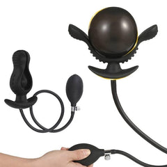InflataMax - Adjustable Inflatable Plug with Pump - Passion Pulse Adult