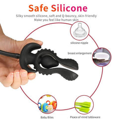 InflataMax - Adjustable Inflatable Plug with Pump - Passion Pulse Adult