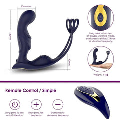 Male Prostate Massager – Anal Vibrator & G-Spot Stimulator - Passion Pulse Adult