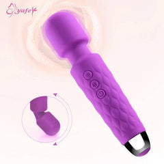 New Power Wand Massager – 10 Speeds, G-Spot & Clitoral Vibrator - Passion Pulse Adult
