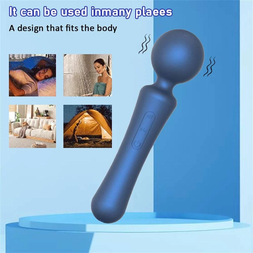 Powerful AV Magic Wand Dildo Vibrator: Vaginal & Clitoris Stimulator for Women - Passion Pulse Adult