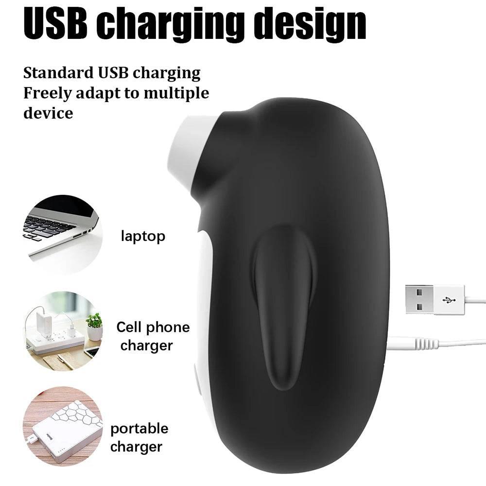 Powerful Clitoral & Nipple Sucking Vibrator - Passion Pulse Adult