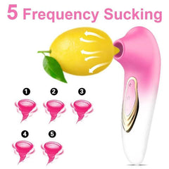 Powerful Clitoris Sucking Vibrator – Clit & Nipple Stimulator - Passion Pulse Adult
