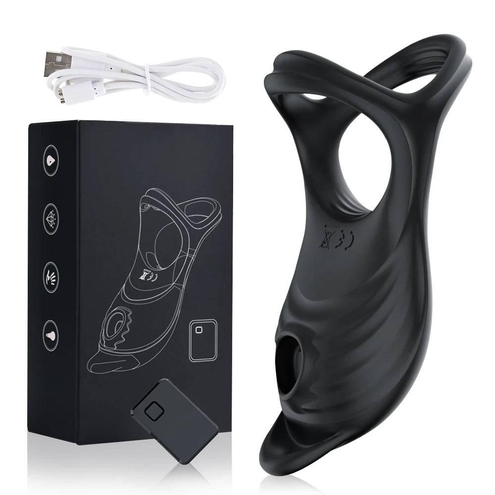 PASSION PULSE ADULT Remote Control Cock Ring Vibrator - Passion Pulse Adult