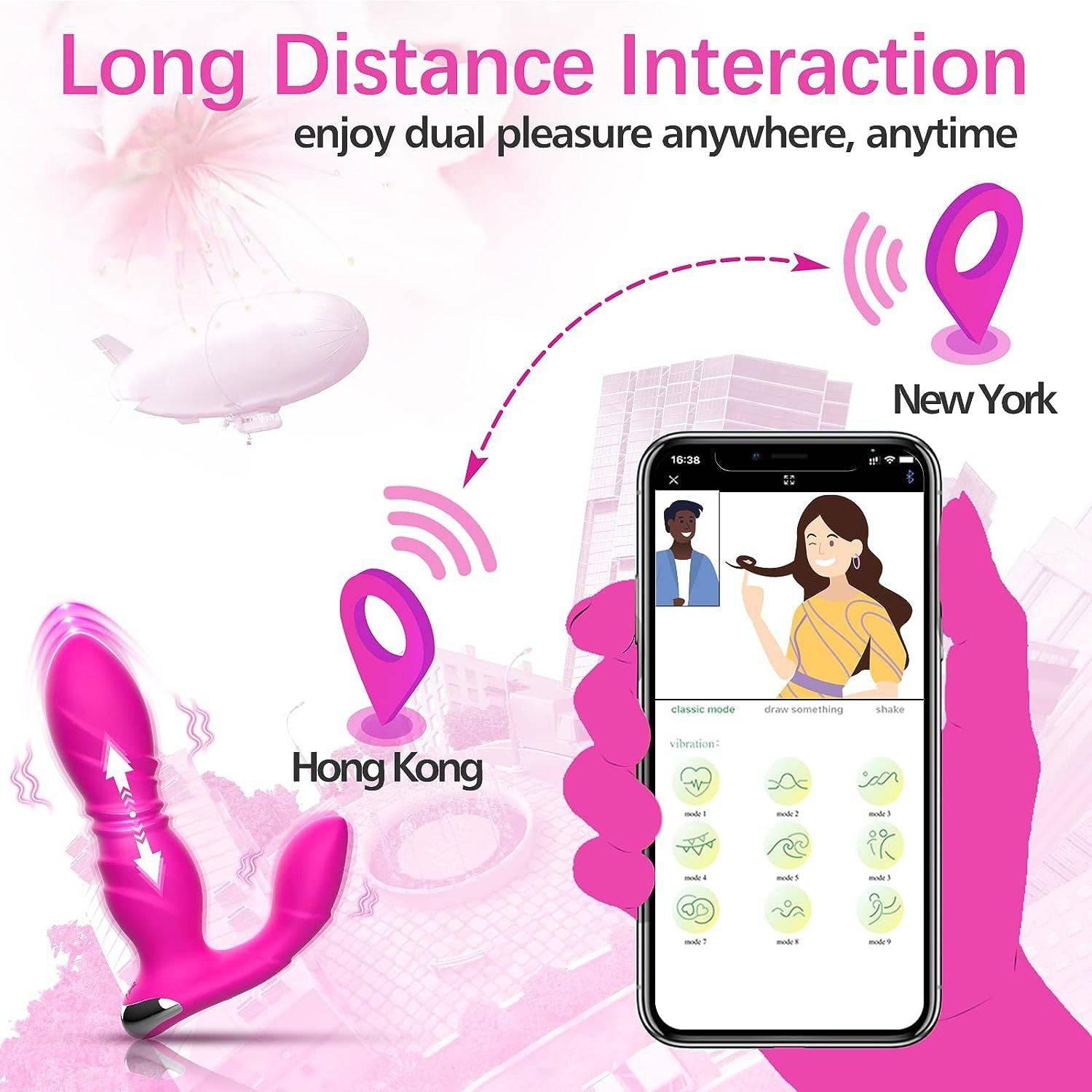 Remote Telescopic Plug - Passion Pulse Adult
