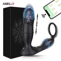 PASSION PULSE Bluetooth APP Vibrator for Men, Remote Prostate Stimulator - Passion Pulse Adult